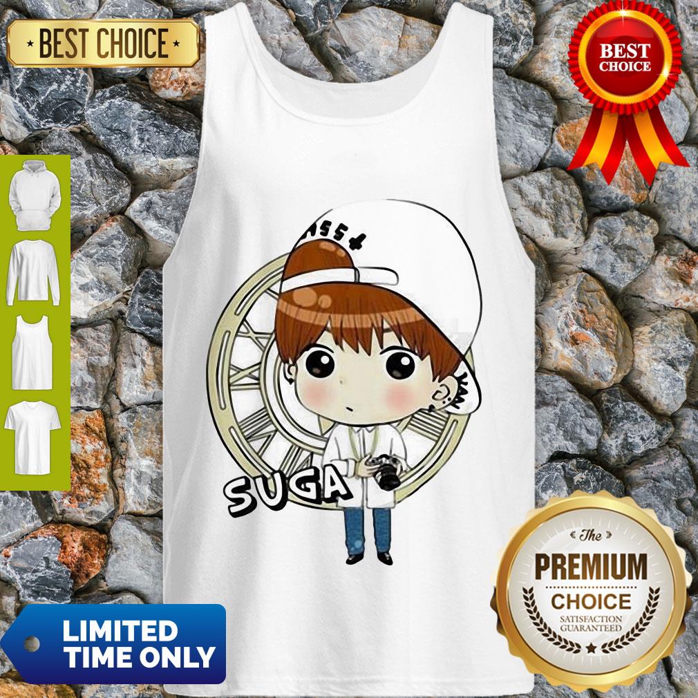 Top Bts Bangtan Boy Same Cartoon Suga Shirt