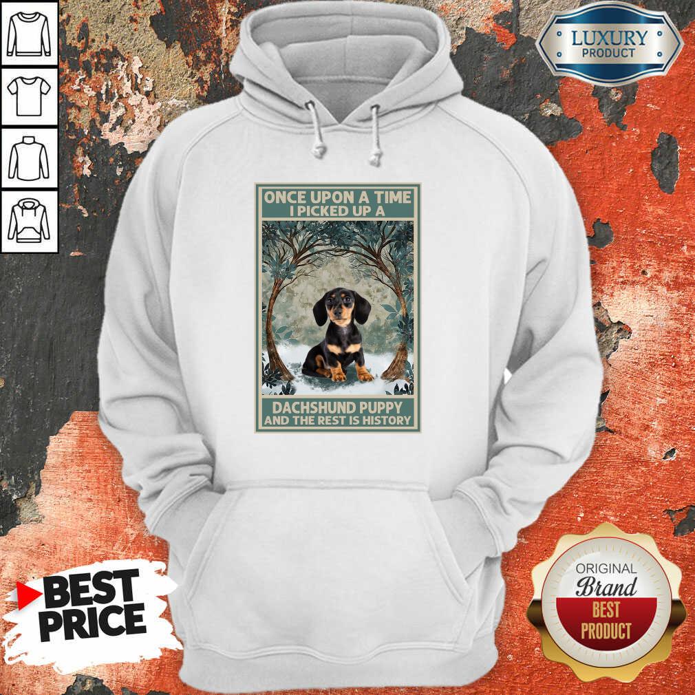 Top Dachshund The Rest History Poster Shirt
