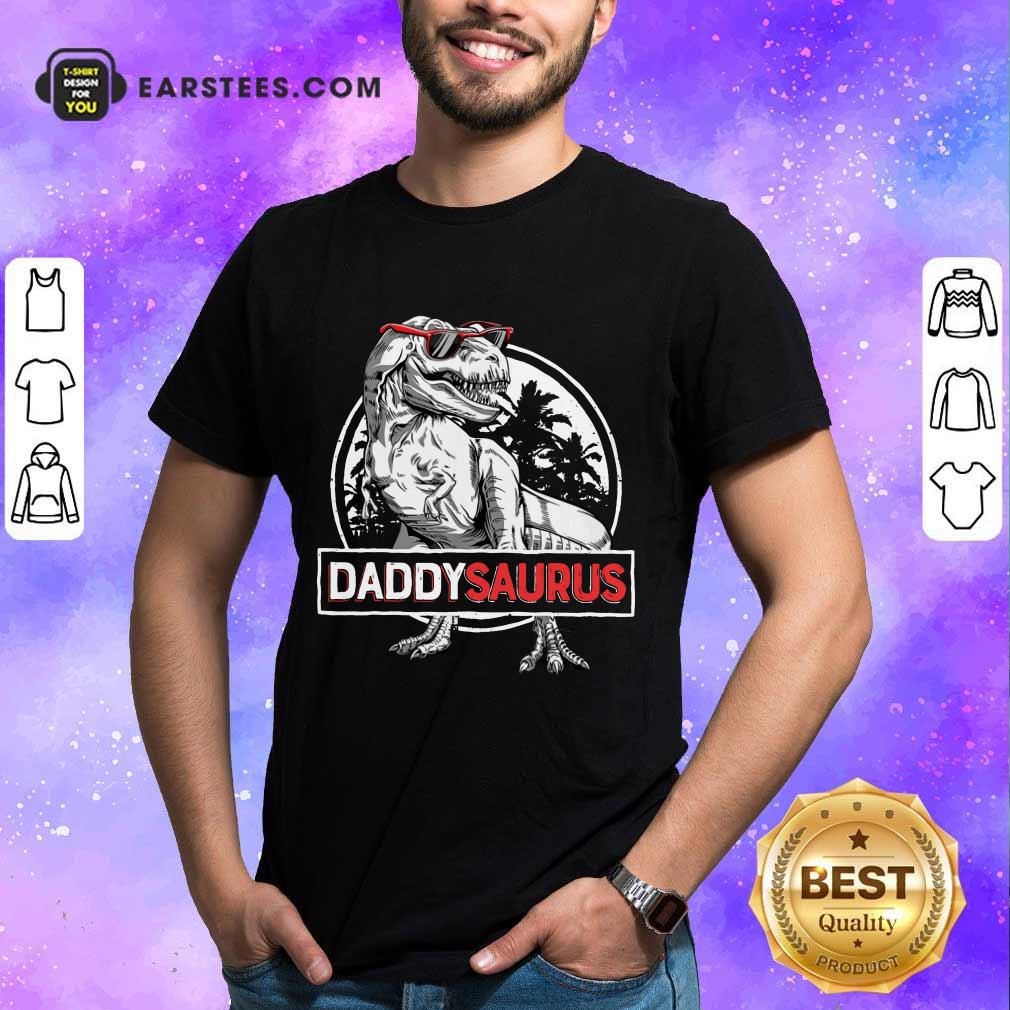 Top Daddy Saurus Father's Day Shirt