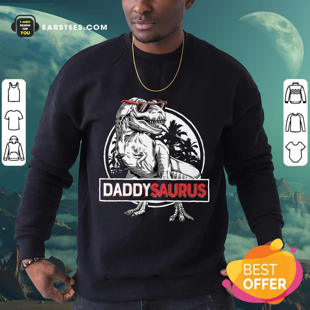 Top Daddy Saurus Father's Day Shirt