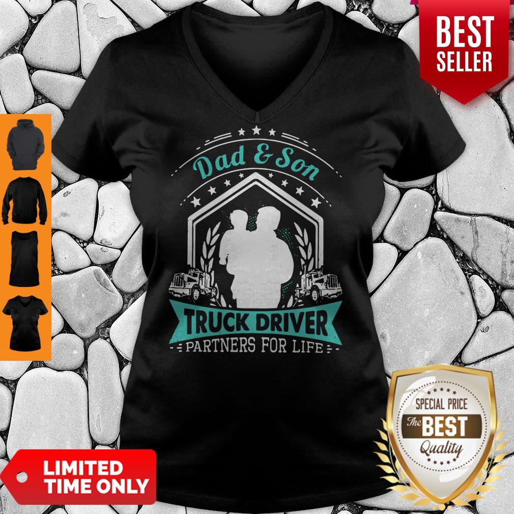 Top Dad’Son Truck Driver Partners For Life Shirt