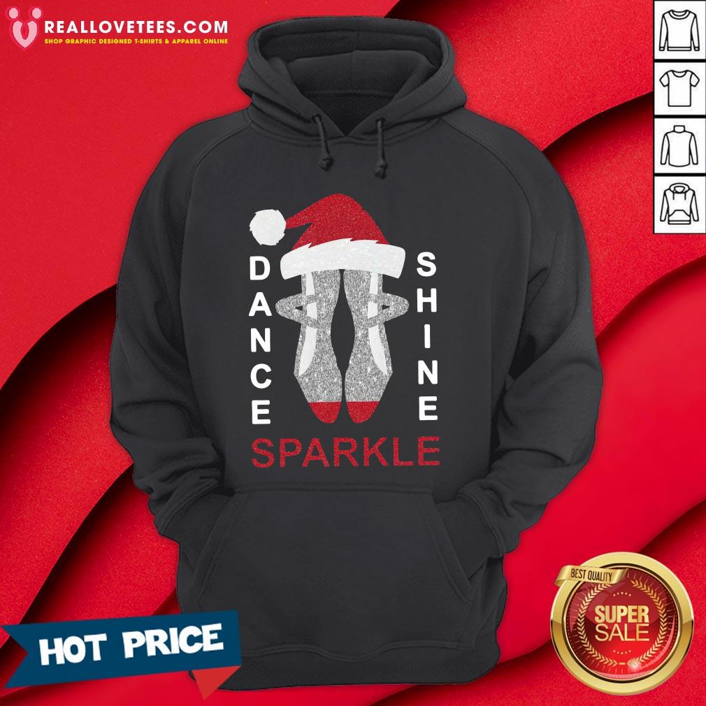 Top Dance Shine Sparkle Merry Christmas Shirt