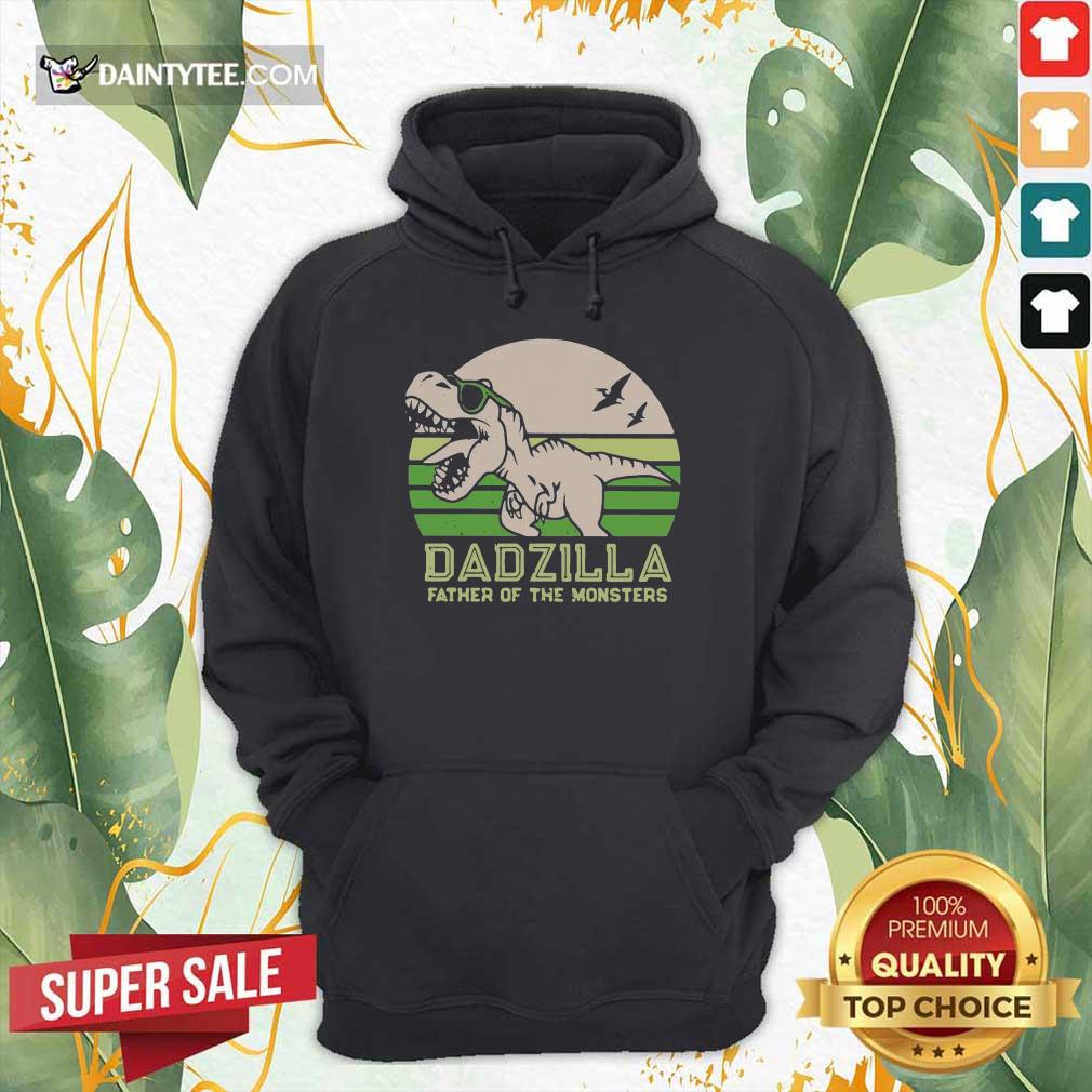 Top Dinosaurs Dadzilla Father Of The Monsters Vintage 3 Shirt