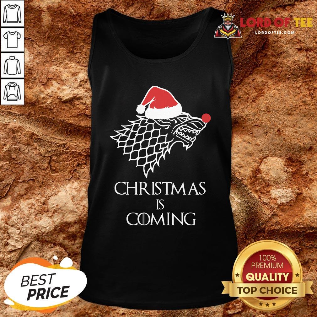 Top Game Of Thrones Inspired Adults Winter Is Coming Novelty Christmas Shirt