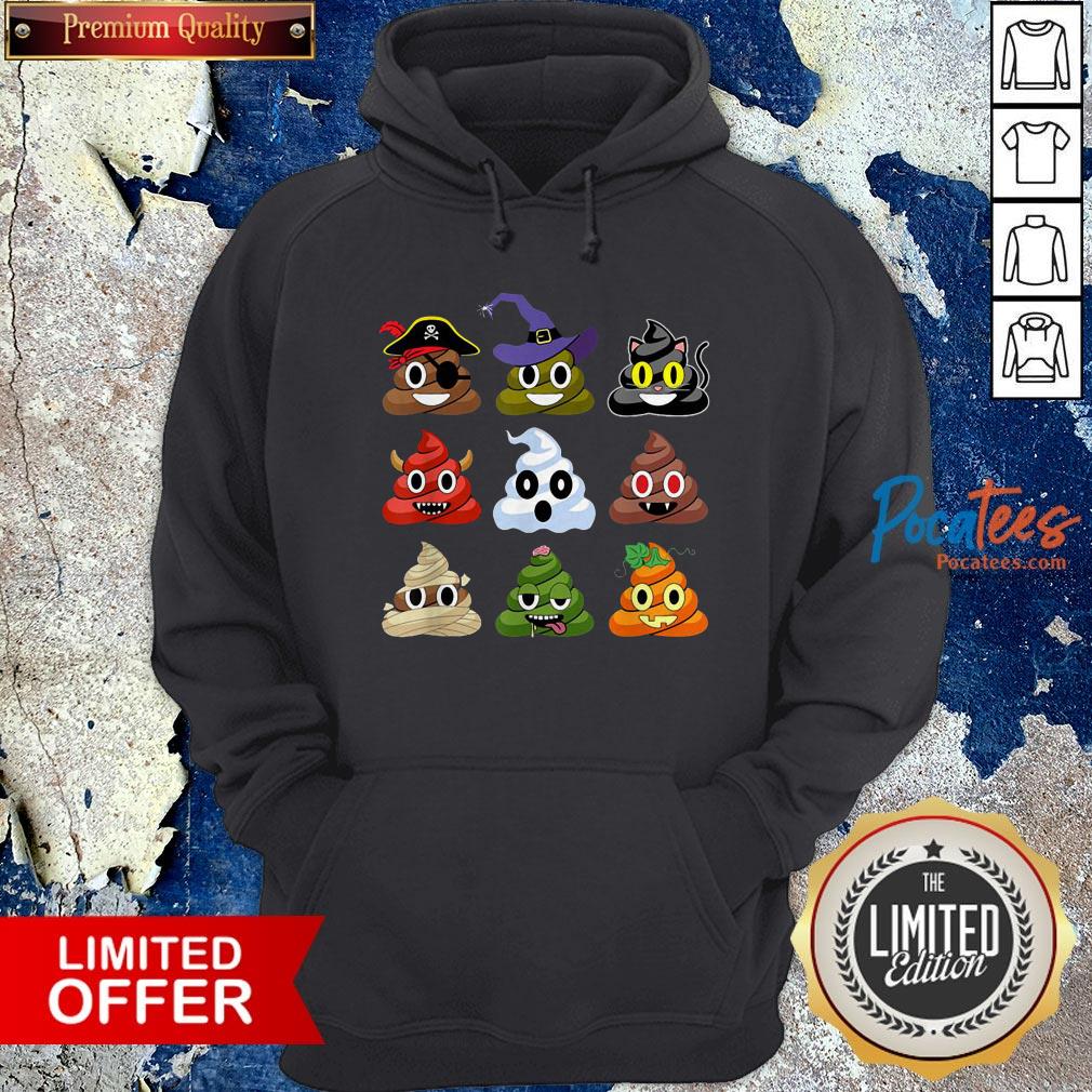 Top Halloween Poop Emojis Shirt