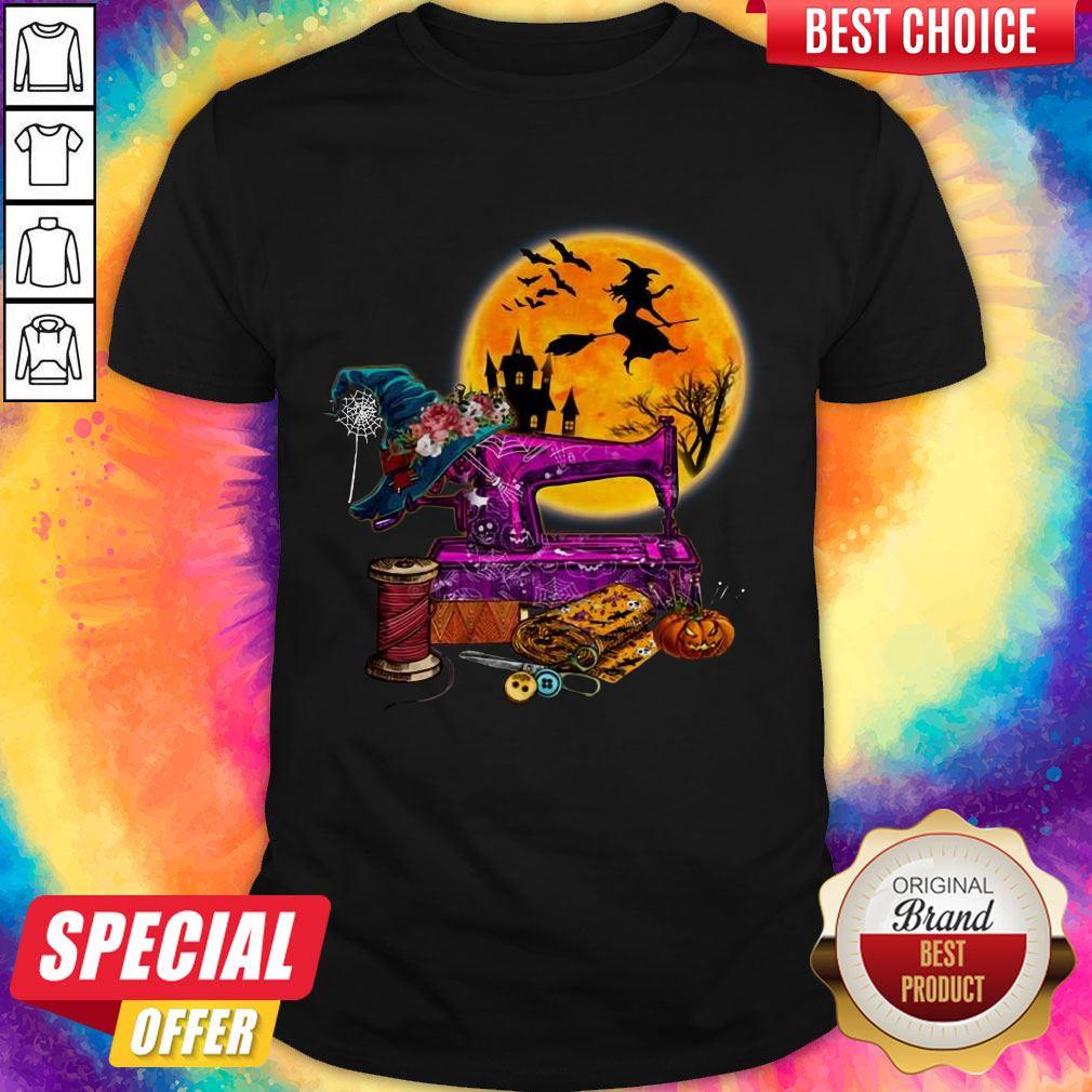 Top Halloween Sewing Shirt