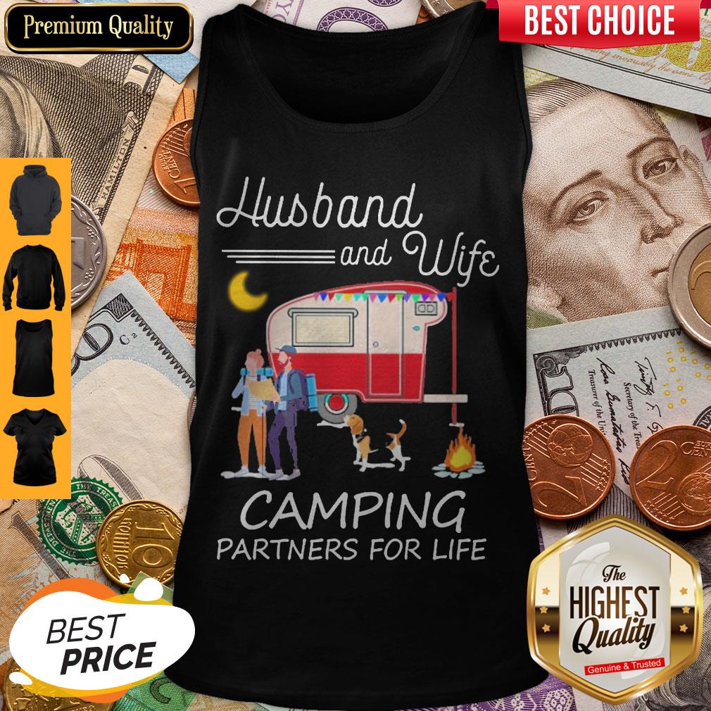 Top Husband And Wife Camping Partners For Life Shirt