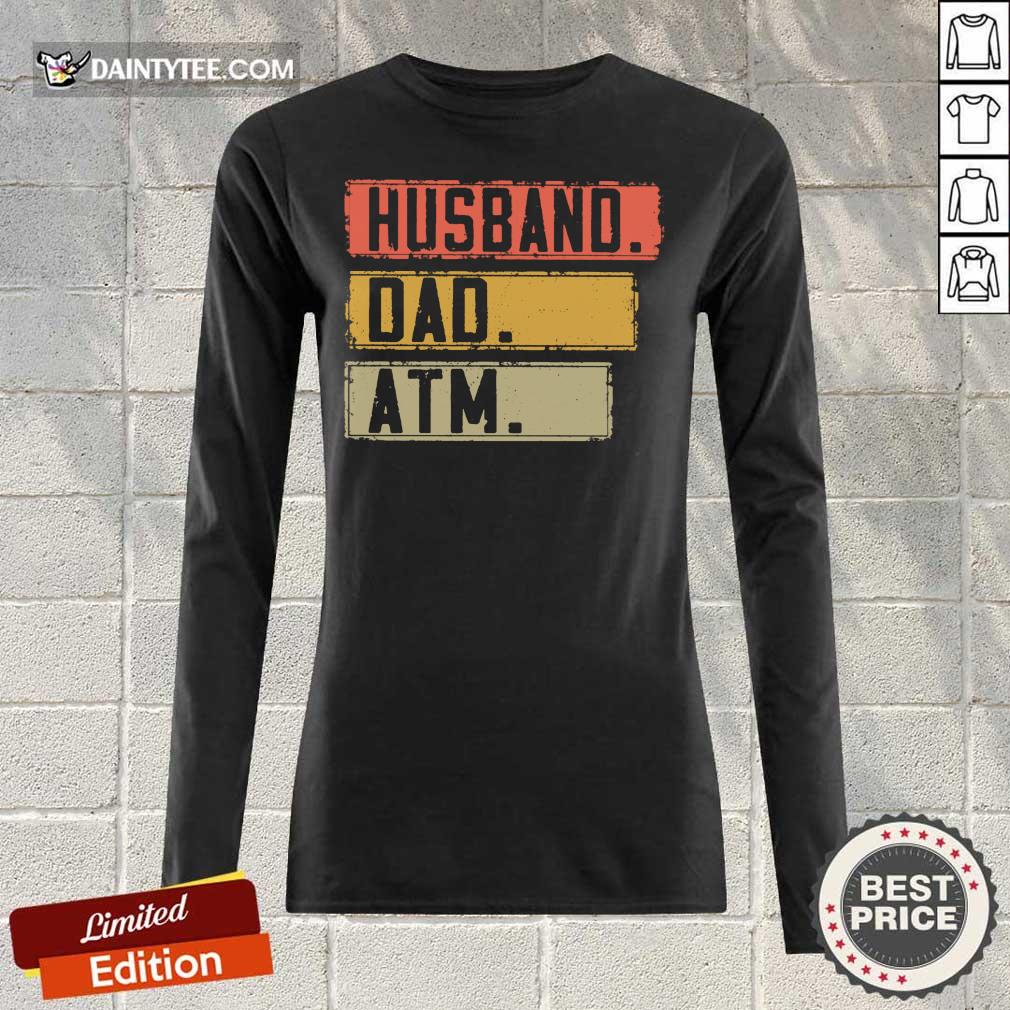 Top Husband Dad Atm Vintage Shirt