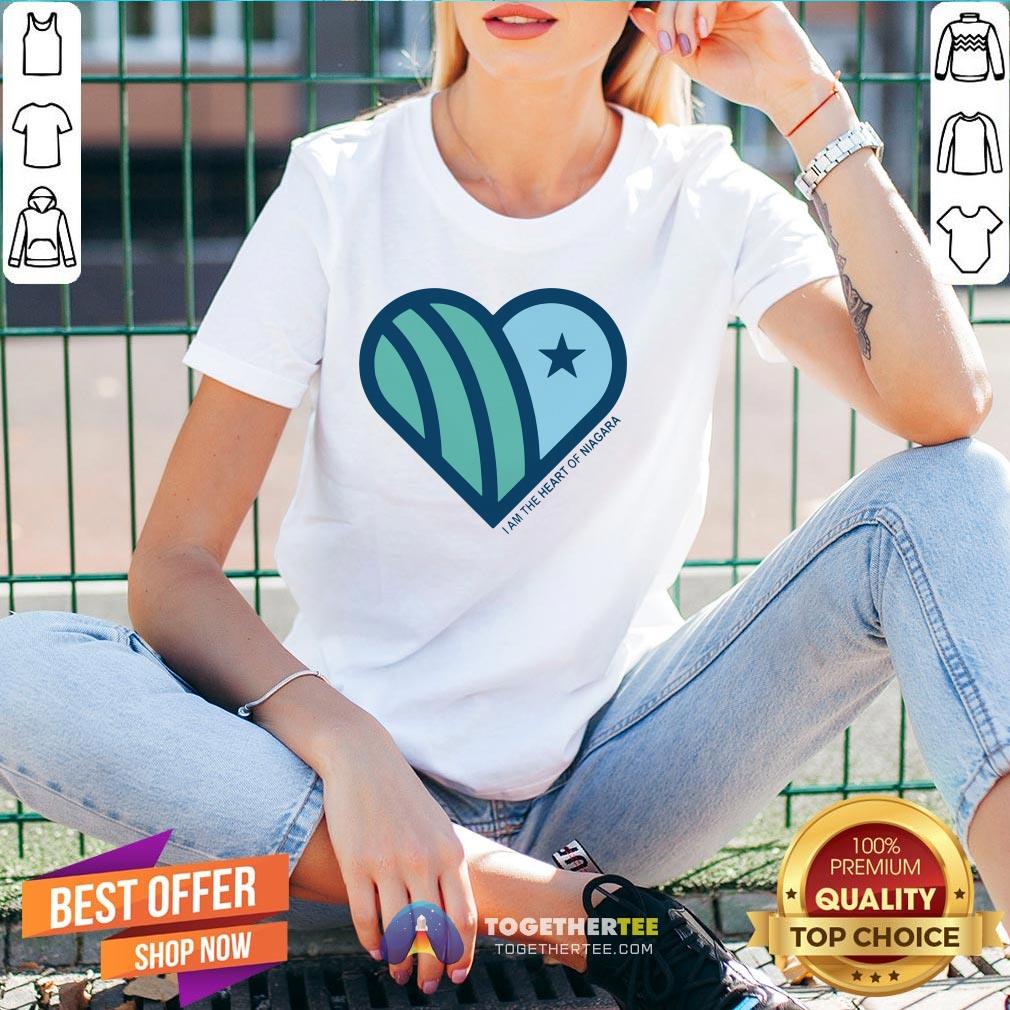 Top I Am The Heart Of Niagara Shirt