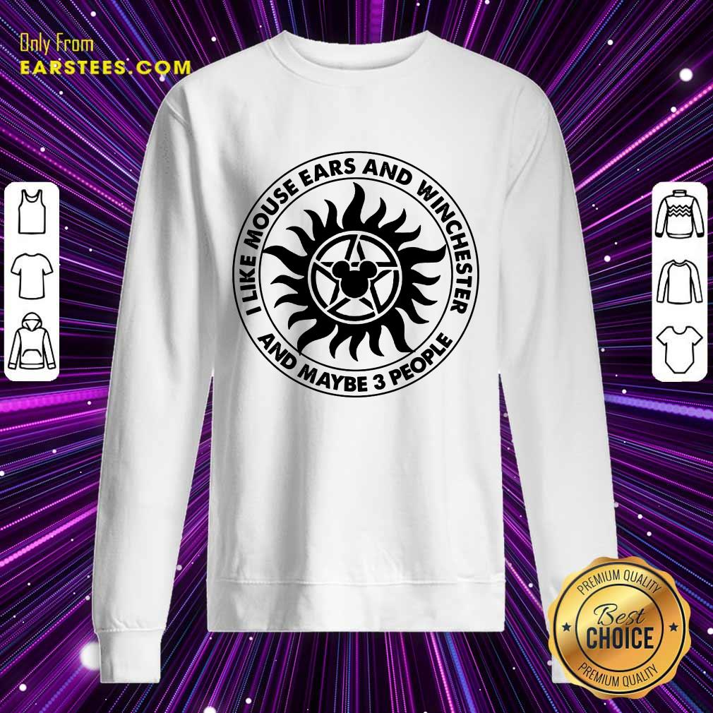 Top I Like Mouse Ears And Winchester Shirt