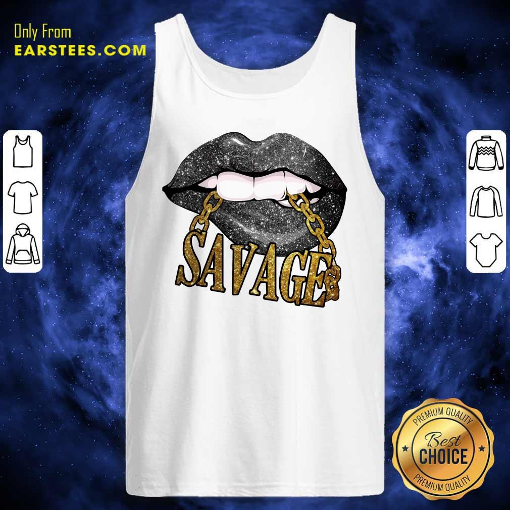 Top Lip Savage Black Woman Shirt