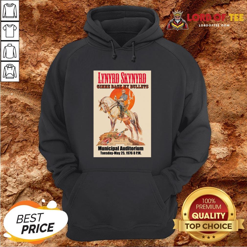 Top Lynyrd Skynyrd Gimme Back My Bullets Municipal Auditorium Shirt