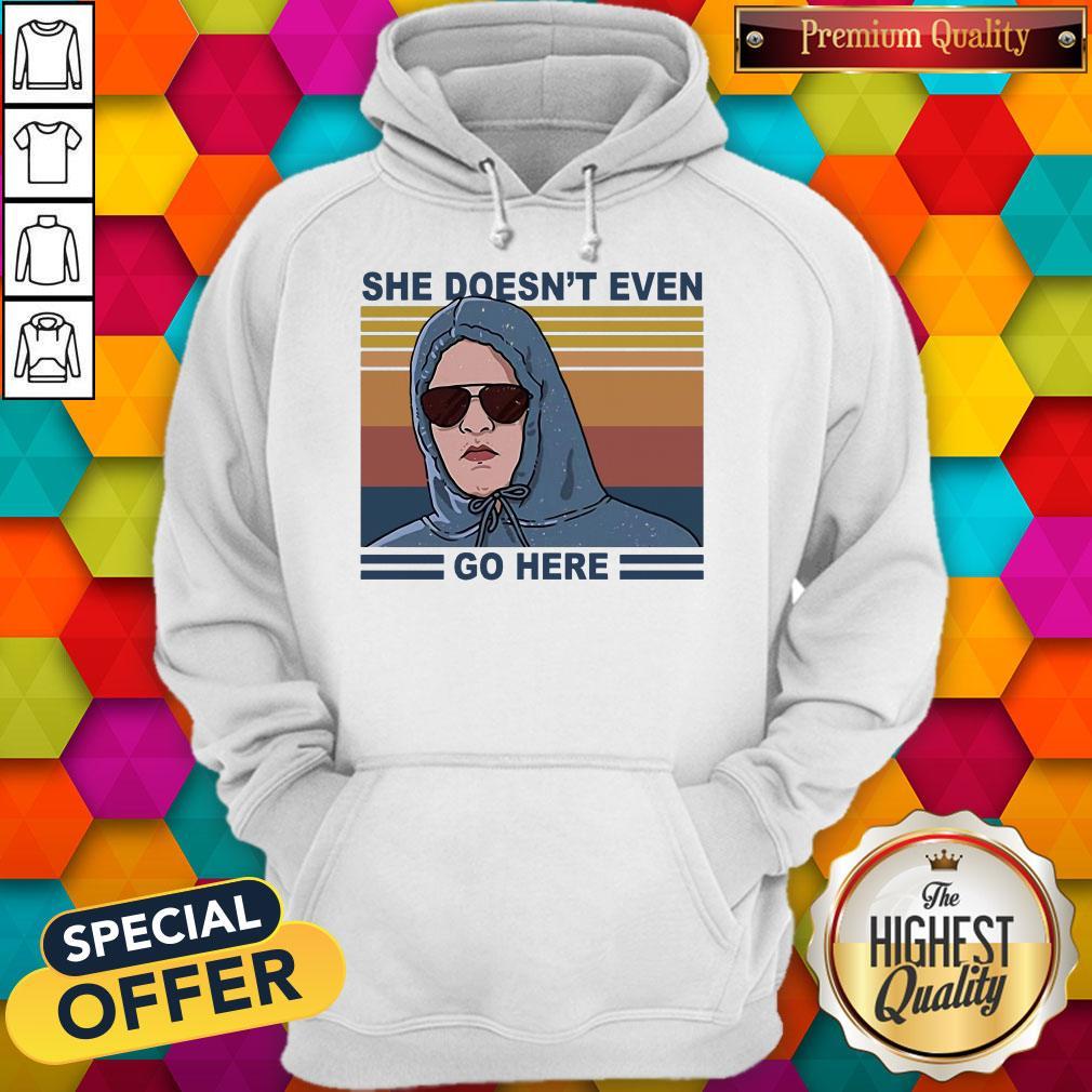 Top Mean Girls Damian She Doesn'T Even Go Here Vintage Shirt