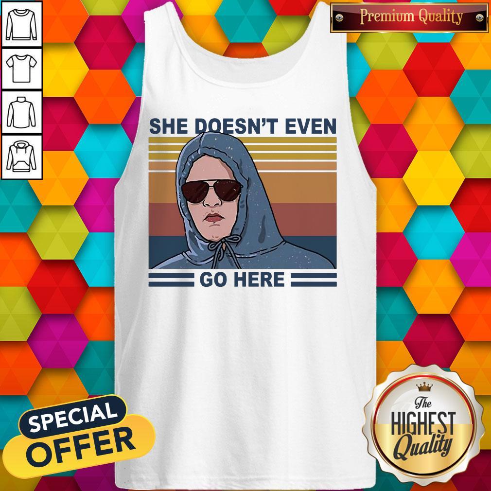 Top Mean Girls Damian She Doesn'T Even Go Here Vintage Shirt