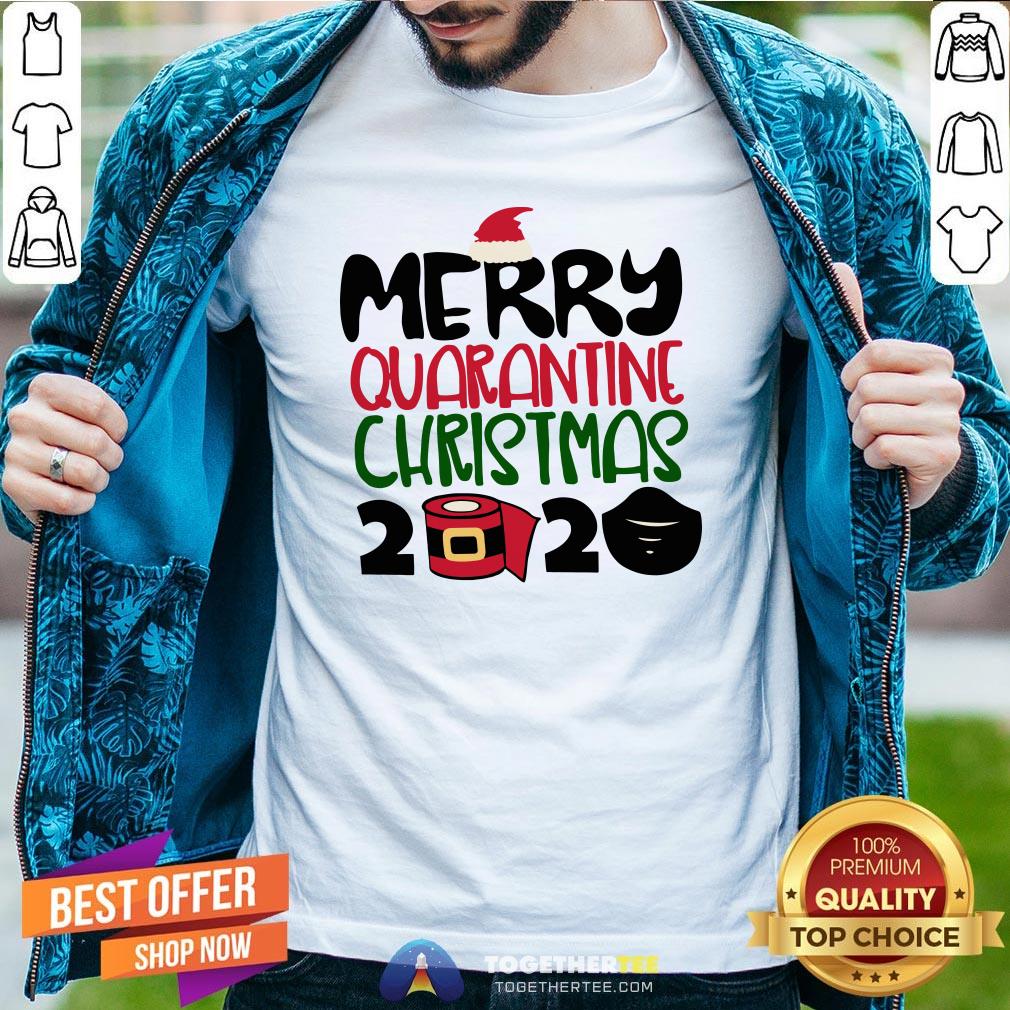 Top Merry Quarantine Christmas 2020 Shirt