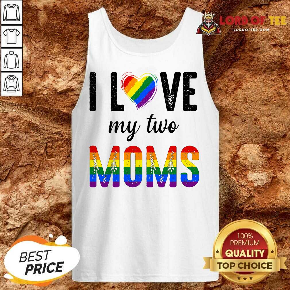 Top My 2 Moms Lesbian Pridets For Kids Shirt