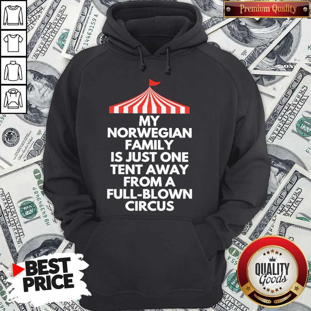 Top My Norwegian Family Is Just One Tent Away From A Full Blown Circus Shirt