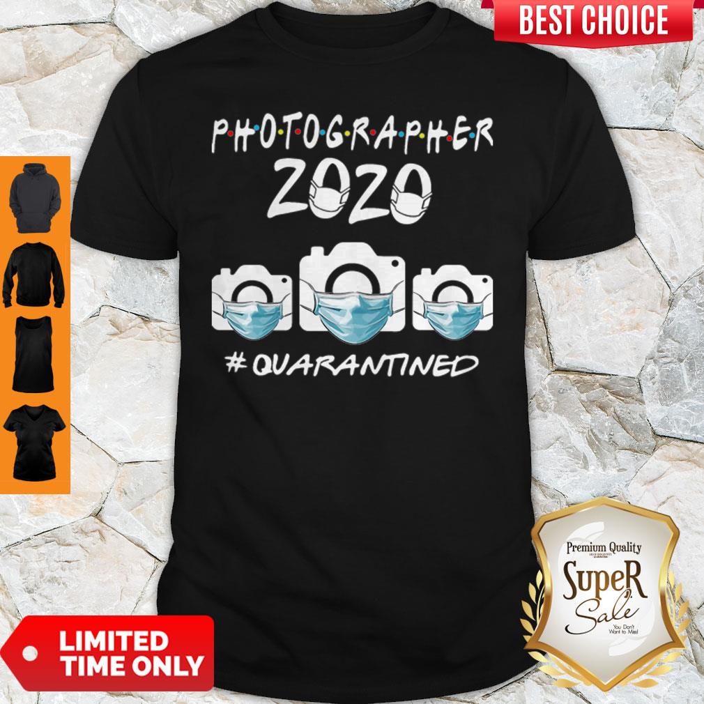 Top Photographer 2020 Quarantined Covid-19 Shirt