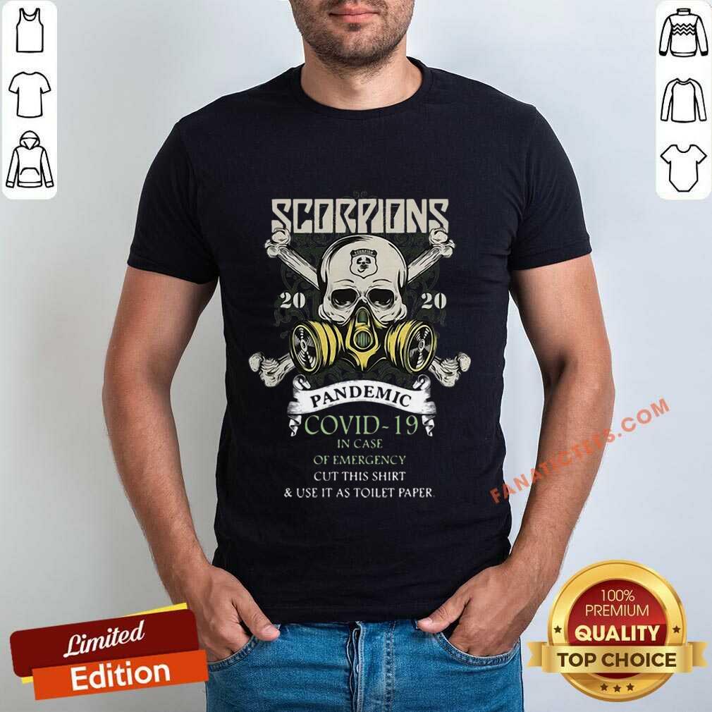 Top Scorpions 2020 Pandemic Covid 19 Emergency Shirt