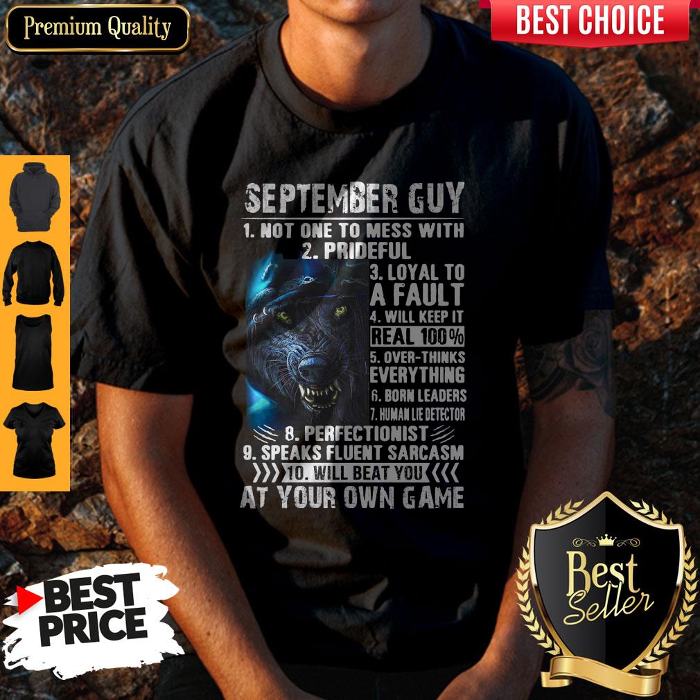 Top September Guy Shirt