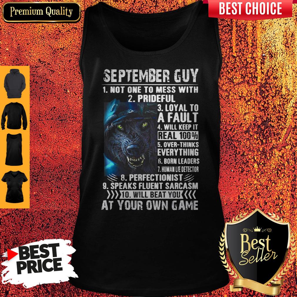 Top September Guy Shirt