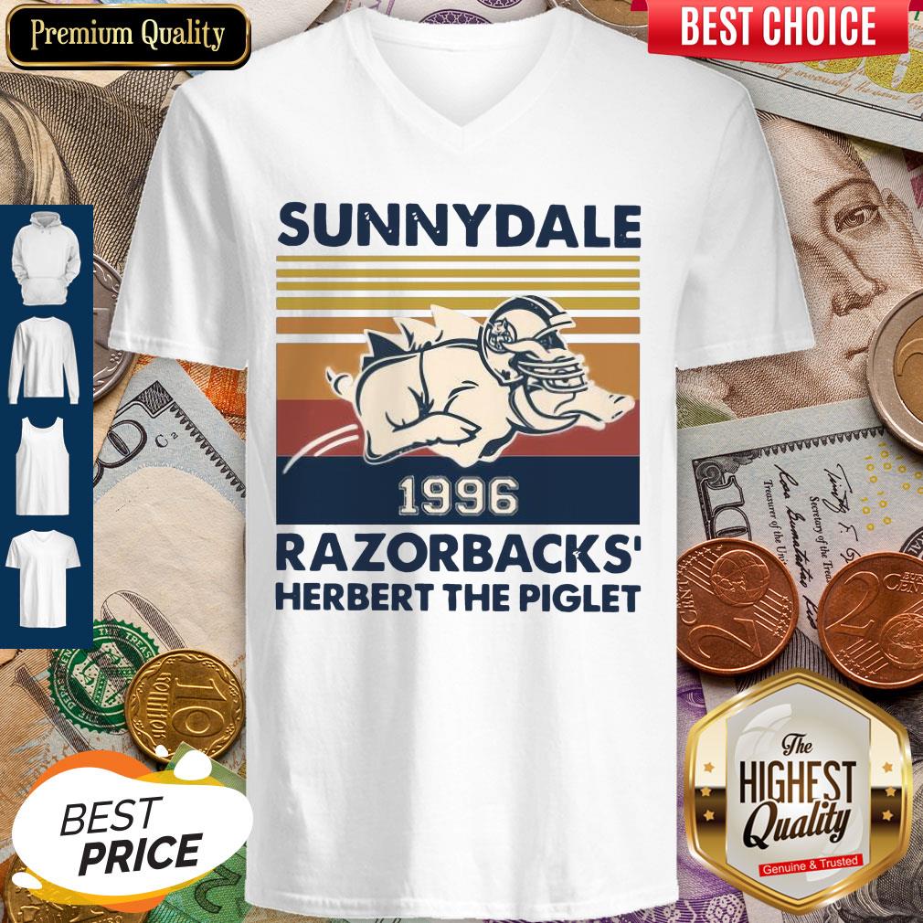 Top Sunnydale 1996 Razorbacks Herbert The Piglet Vintage Shirt