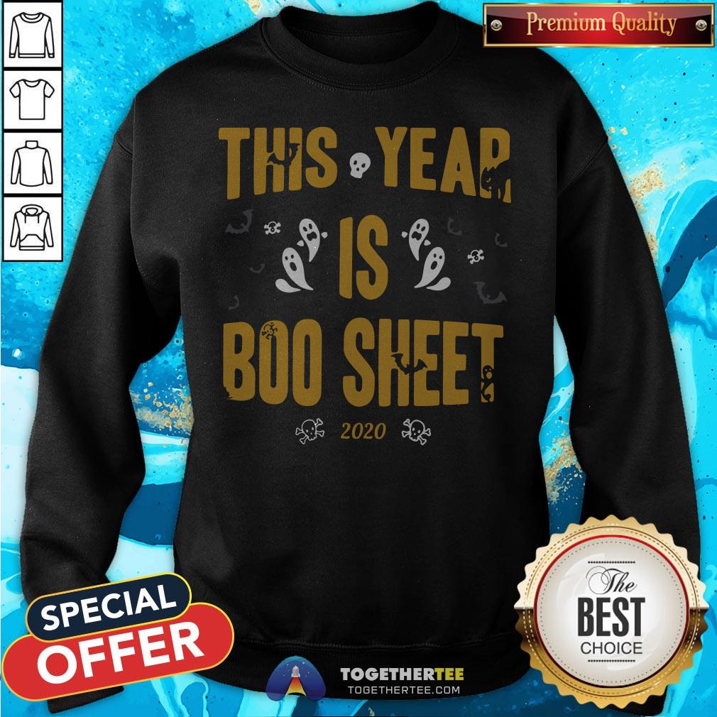 Top This Year Is Boo Sheet 2020 Halloween Shirt