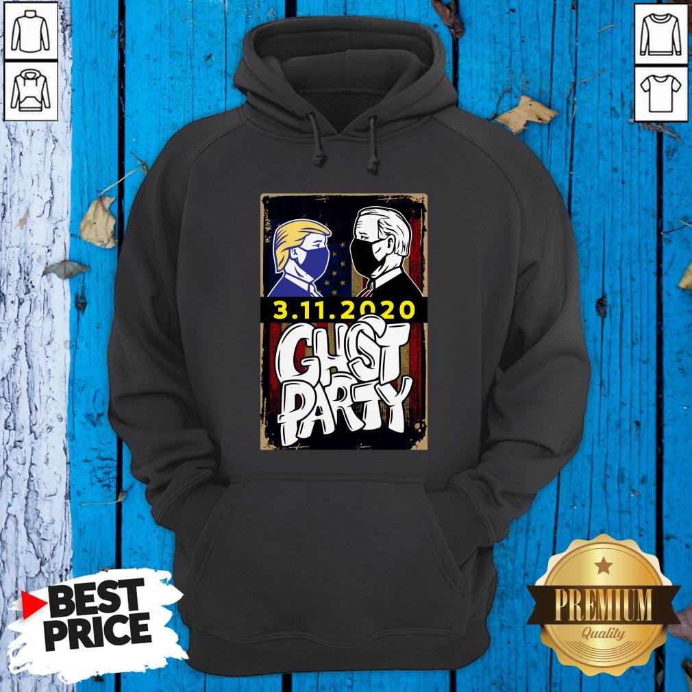 Trump Biden Ghost Party Face Mask Halloween Shirt