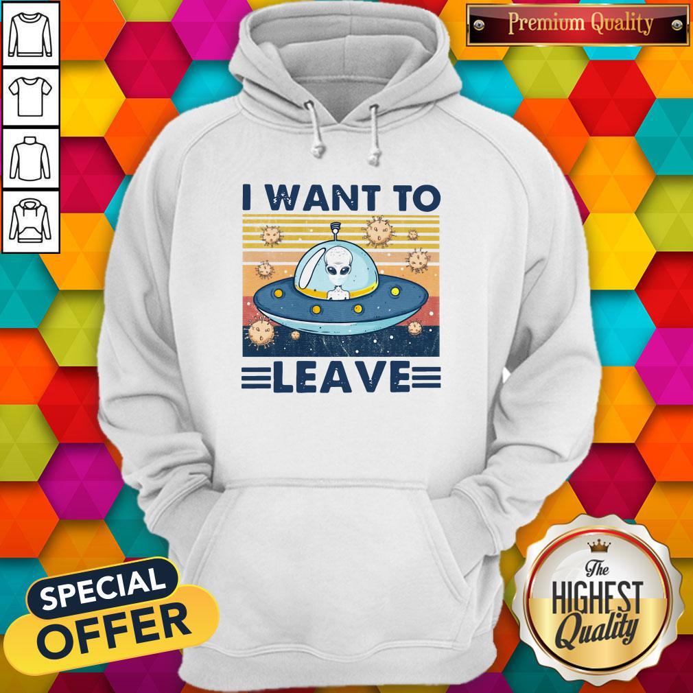 UFO I Want To Leave Vintage Shirt
