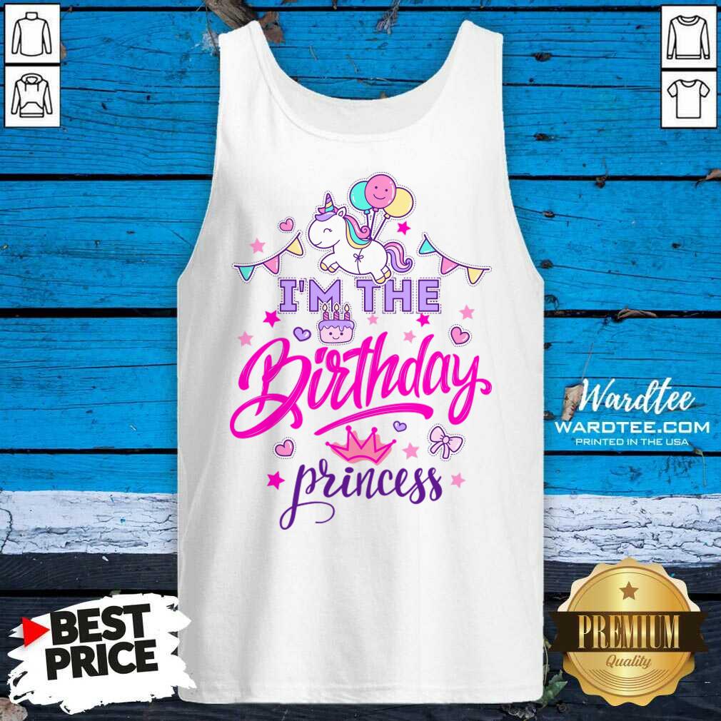 Unicorn I'm The Birthday Princess Shirt