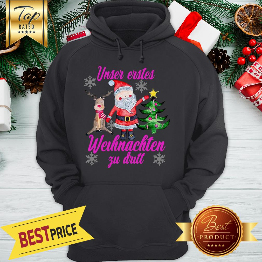 Unser Erstes Weihnachten Zu Dritt Shirt