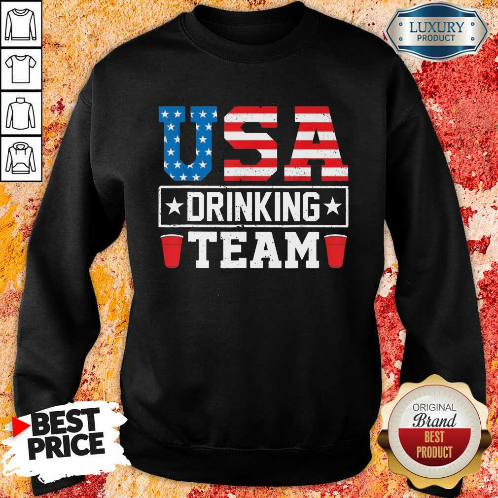Usa Drinking Team 4th Of July Shirt