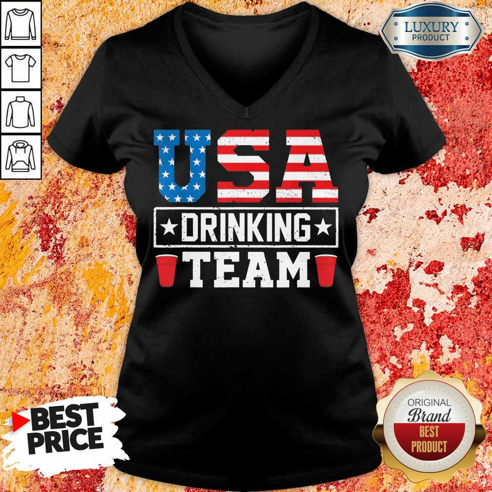 Usa Drinking Team 4th Of July Shirt