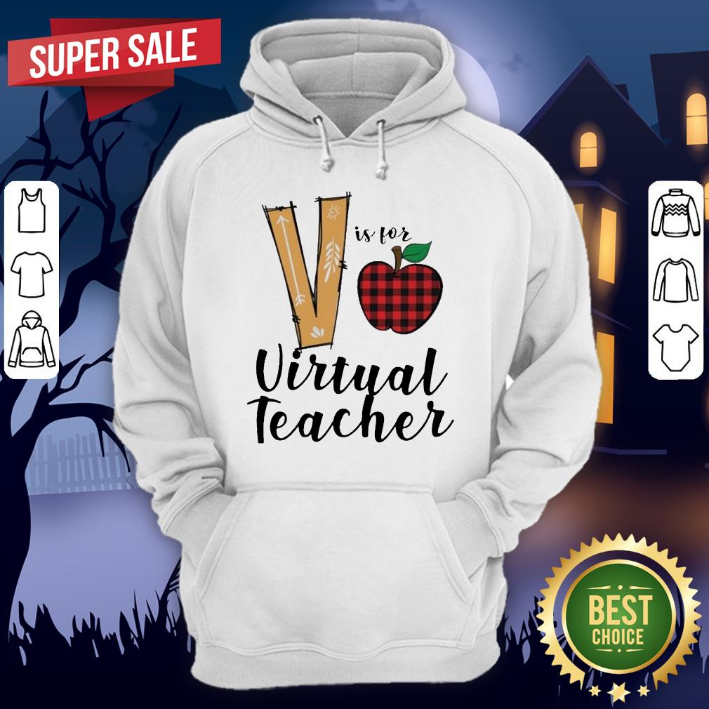 V Is For Apple Principal Teacher Shirt