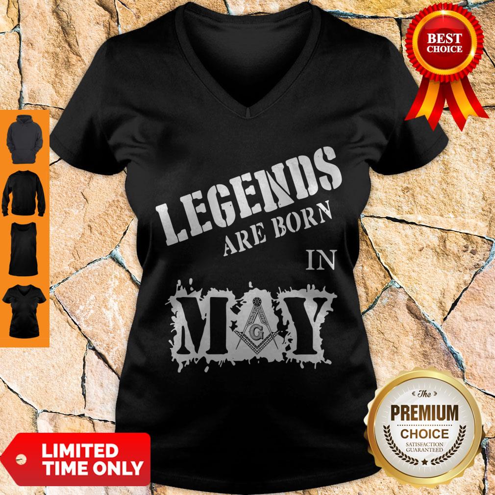 Official Legends Are Born In May Shirt