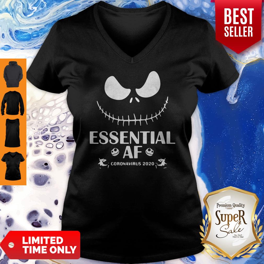 Official Jack Skellington Essential Af Coronavirus 2020 Shirt