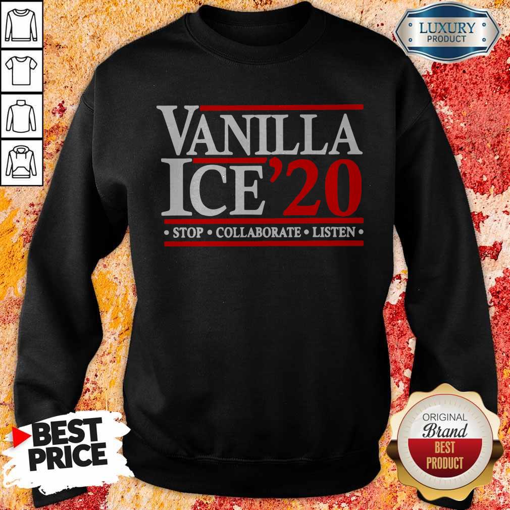 Vanilla Ice’ 20 Stop Collaborate Listen Shirt