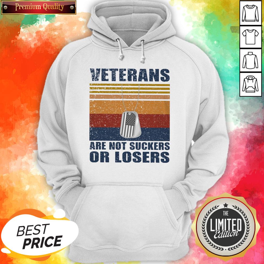 Veterans Are Not Suckers And Losers Vintage Classic T-Shirt