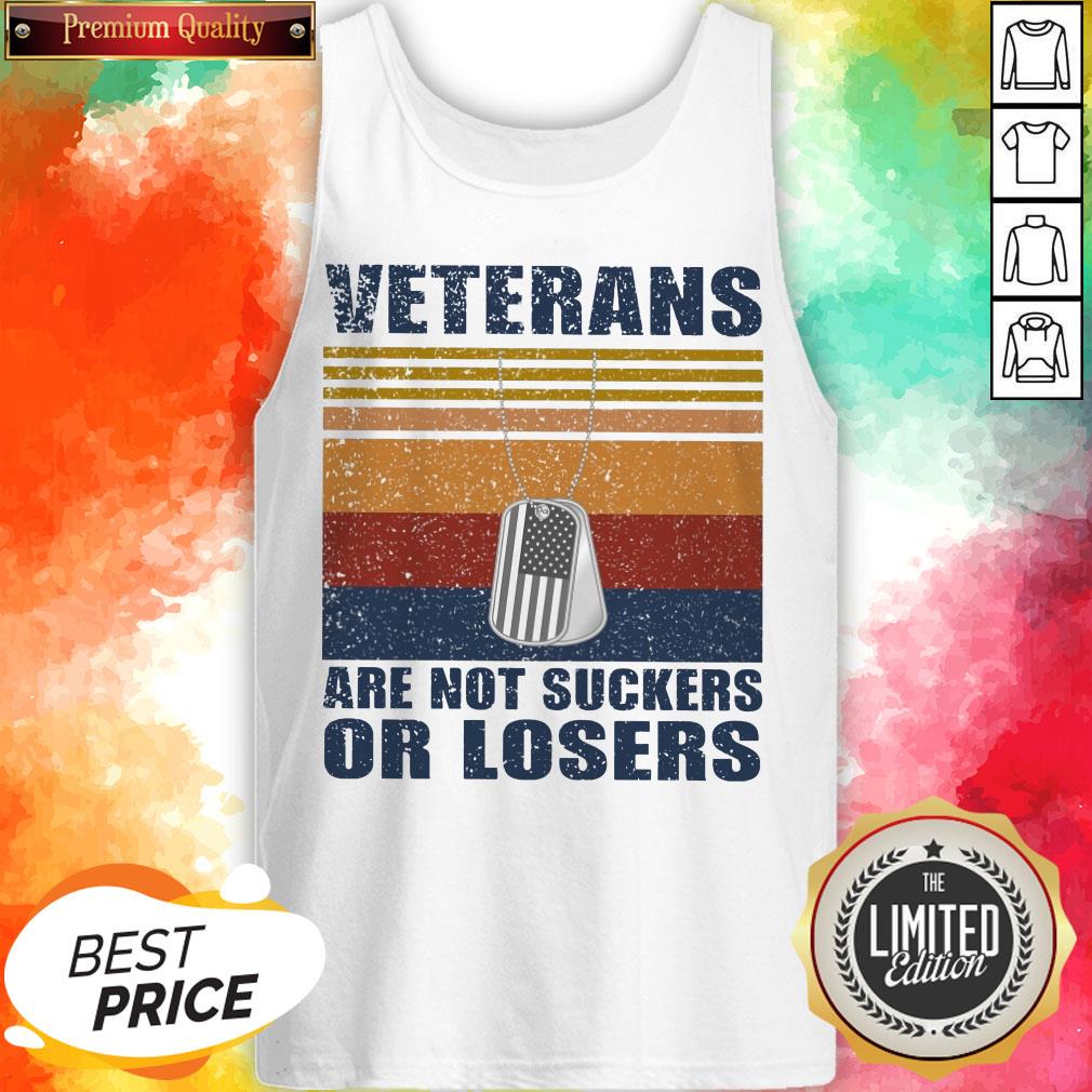Veterans Are Not Suckers And Losers Vintage Classic T-Shirt