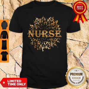 Sunflower Leopard Nurse Love What You Do Shirt