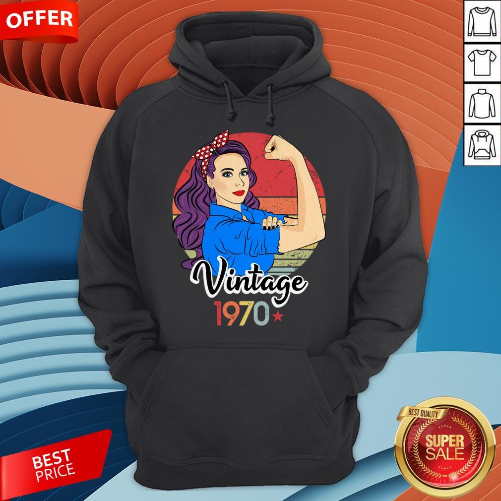 Vintage 1970 50th Birthday 50 Year Old Bday Born In 1970 T-Shirt