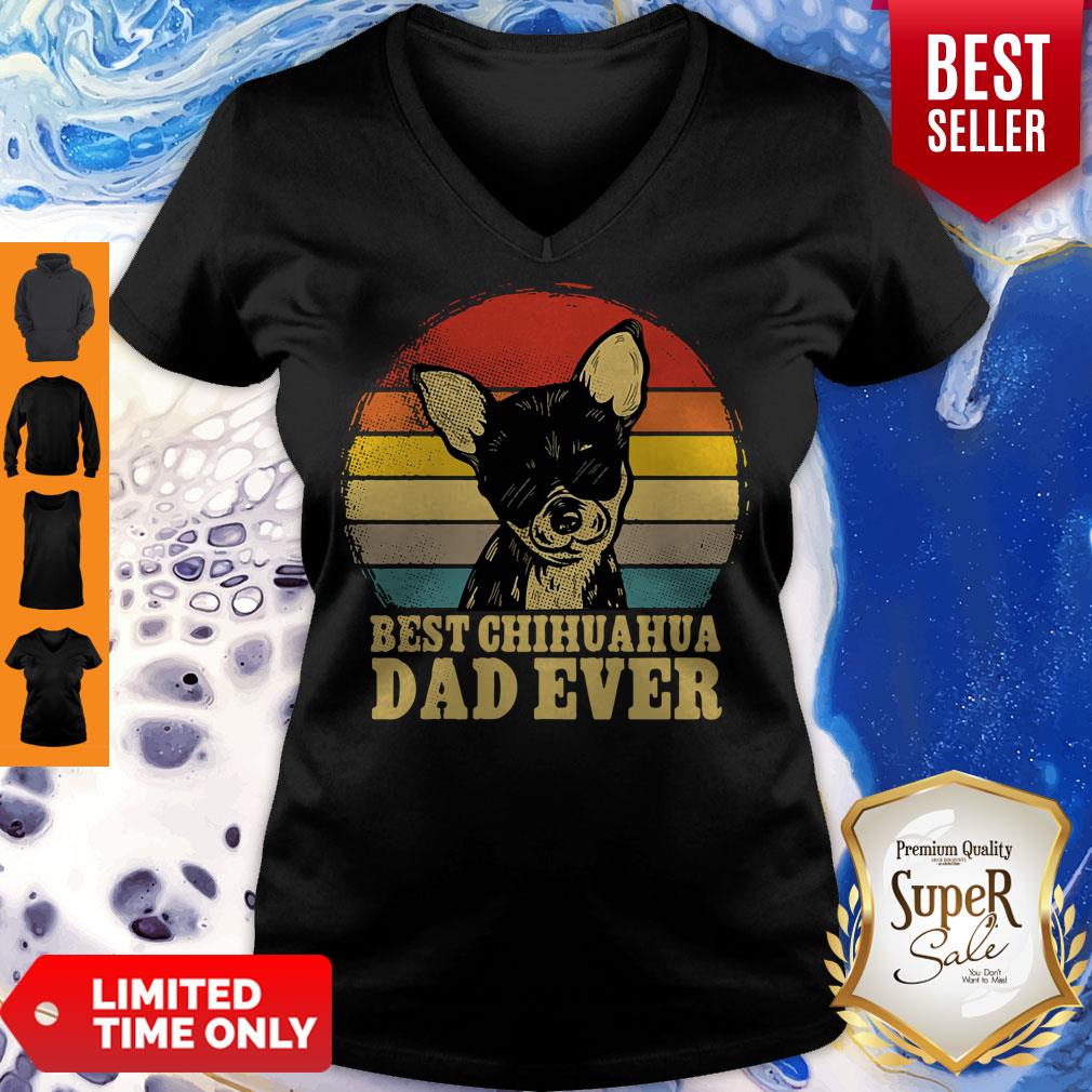 Vintage Best Chihuahua Dad Ever Shirt