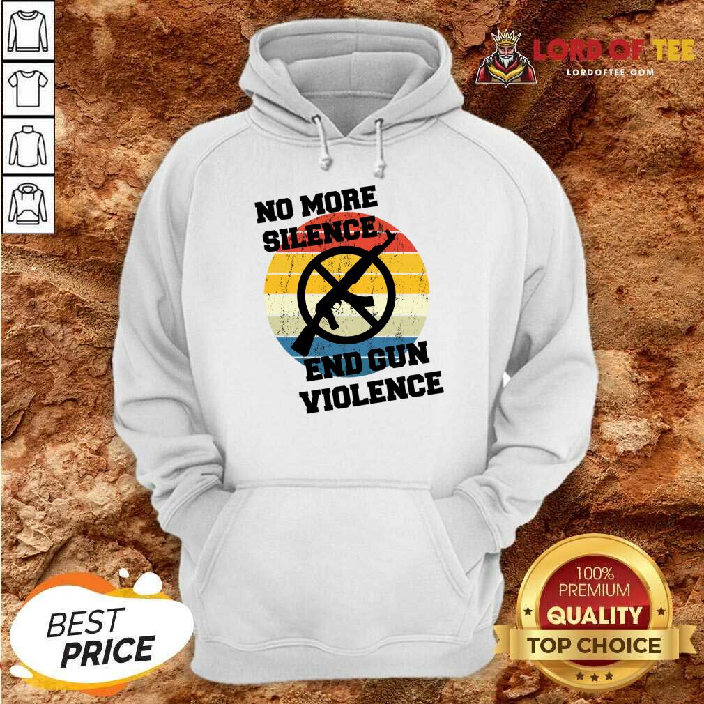 Vintage No More Silence End Gun Violence Shirt