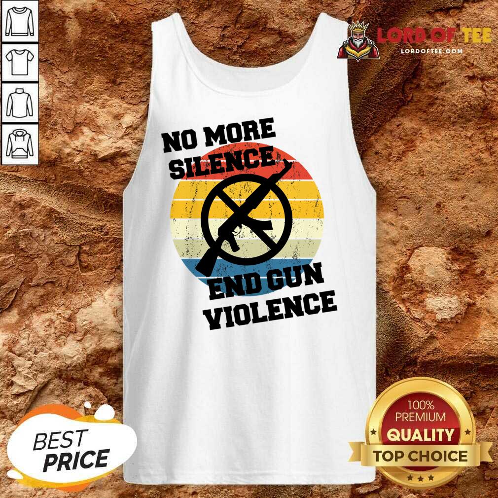 Vintage No More Silence End Gun Violence Shirt