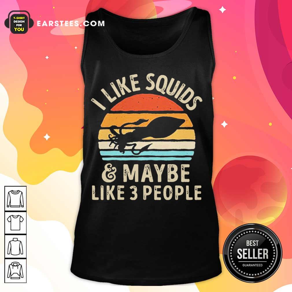 Vip Kraken I Like Squids 3 People Shirt