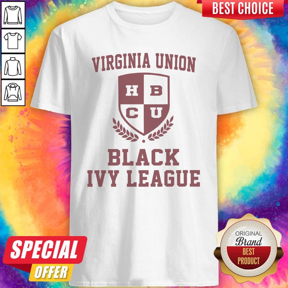 Virginia Union HBCU Black Ivy League shirt