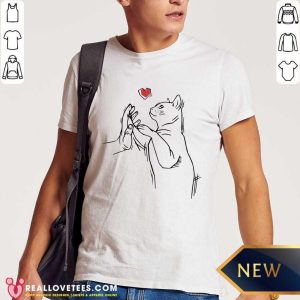 Cat Love High Five Hand Shirt