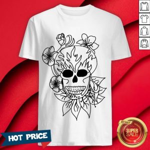 Nice Sugar Skull Plain Shirt