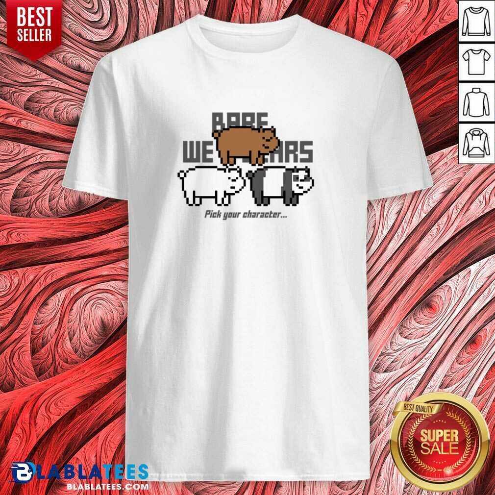 We Bare Bear Pick Your Character Shirt