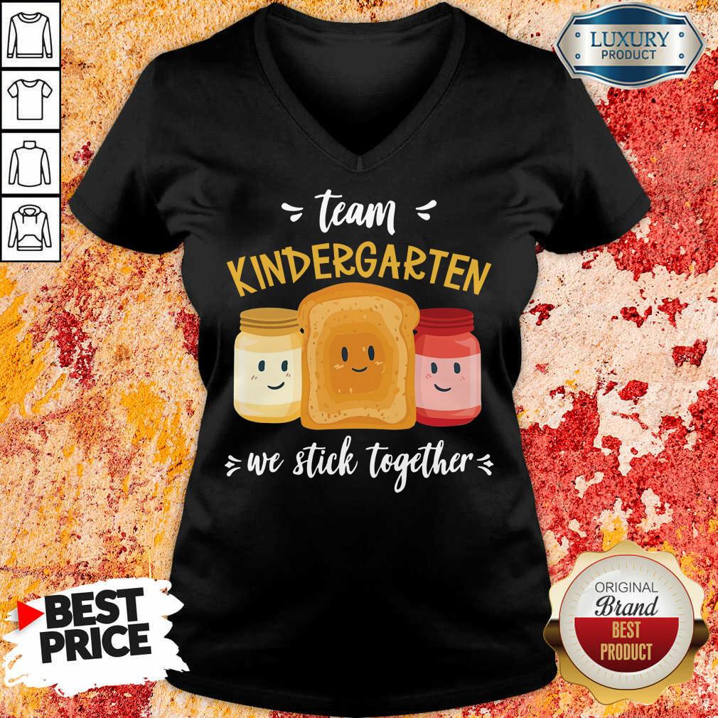 We Stick Together Sandwich Team Kindergarten Shirt